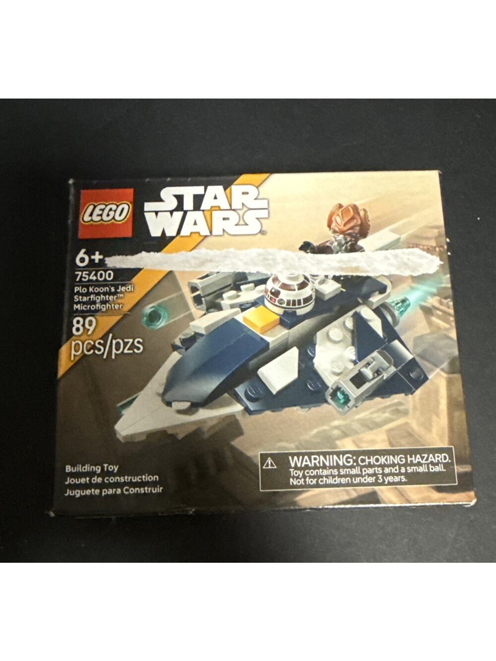 LEGO Star Wars PloKoon's Jedi Starfighter Microfighter 75400 89 Pc Building Toy